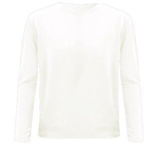 Lululemon classic fit cotton blend long sleeved tee bone size 6